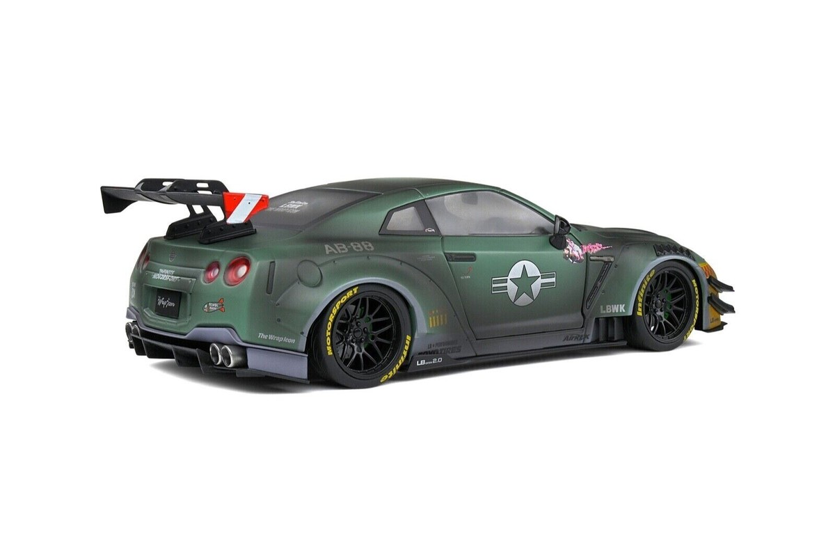 リバティーウォーク 日産 GT-R 零戦カラー ゼロファイター 1/64