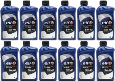 Elf Evolution 900 SXR 5W-40 Motoröl 12x 1l = 12 Liter
