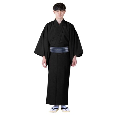 Kimono Haori Set of 2 men's Japanese traditional wear any size S