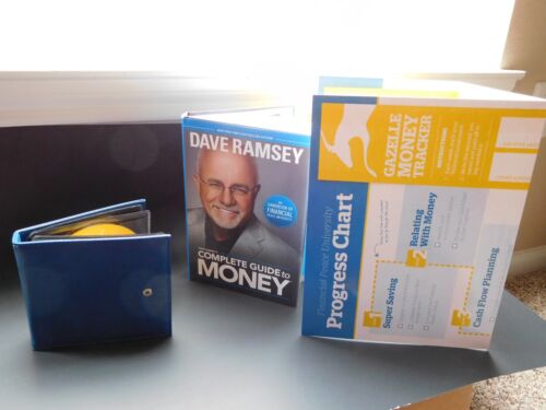 Dave Ramsey's Money book, Financial Peace CD's (10qty) + Progress chart - Picture 1 of 12