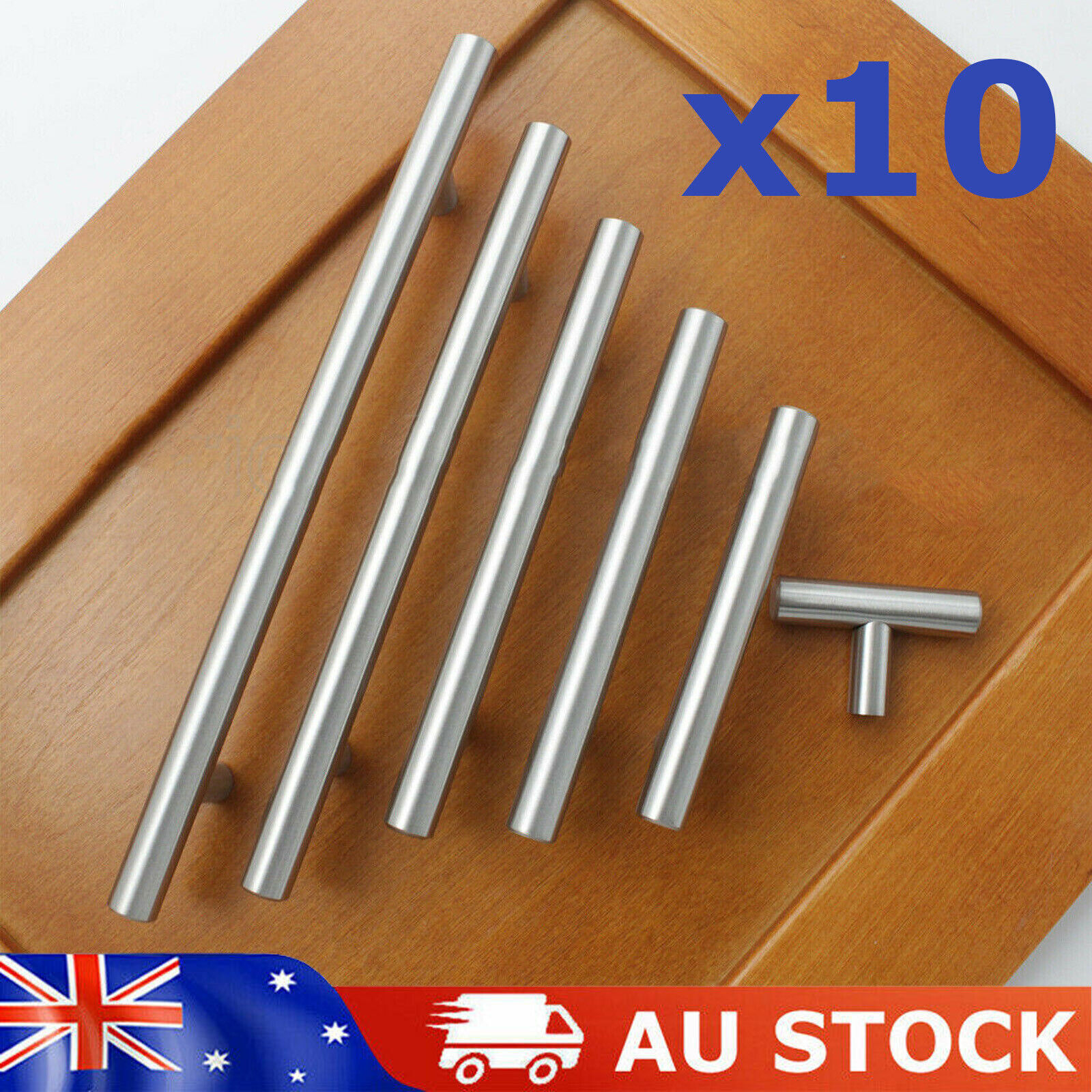 Kitchen Door Handles Brushed Stainless Steel Door Drawer Pull