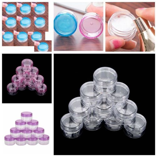 Mini Box Lip Balm Pot Eyeshadow Container Cream Cosmetic Bottle Face Cream Jars - Bild 1 von 16
