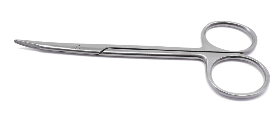 3x МОДЕРНИЗИРОВАННЫЕ хирургические ножницы для тенотомии Steven 4,5 дюйма с изогнутым наконечником 3 см - Изображение 2 из 4