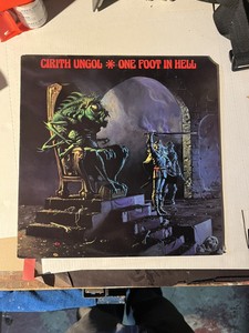 CIRITH UNGOL ONE FOOT IN HELL ORIGINAL Vinyl 1986 METAL BLADE Records