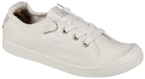roxy white canvas shoes
