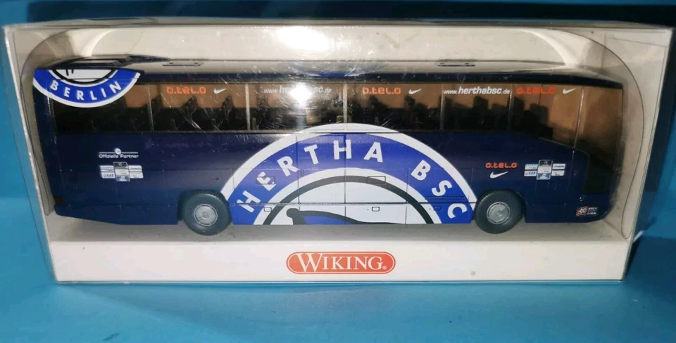 Pullman MB O 404 Rhd Sapna Bsc , Bus Squadra/WIKING 7141346 / Scala H0 - Immagine 2 di 3