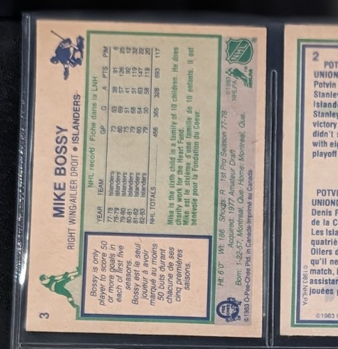 1983 OPC Hockey Cards - Pick Your Card - Picture 5 of 497
