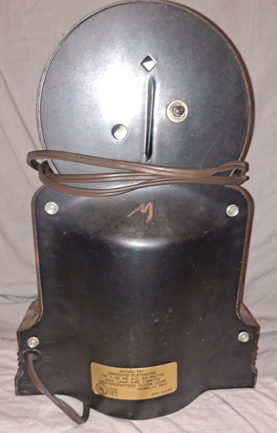 MasterCrafters model 551 animated moving Swinging Playmates clock Parts