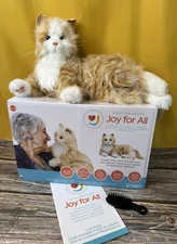 Ageless Innovations Joy For All Companion Pets Interactive Orange Tabby Cat