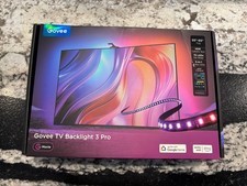 Govee TV Backlight 3 Pro with HDR Triple Camera, 11.8ft 5-in-1 RGBWWIC LED Strip
