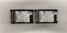 LOT OF 2x 09TVP DELL INTEL 400GB 6G SATA 1.8" SFF SSD SOLID STATE SSDSC1BG400G4R