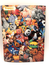 Vintage Trapper Keeper Teddy Bear School Port...