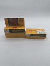 2 Vintage Expired Kodak Kodacolor II Film C 126 - 12 Expired 1981 1979