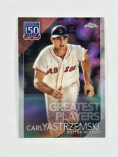 2019 Topps Chrome Update 150 Years of Baseball #150C5 Carl Yastrzemski Red Sox