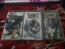 Monster Hunter Freedom Trilogy, English, PSP