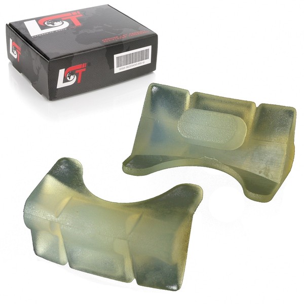 2X GleitstÜCk Gummi Clip Sitzverstellung Vorne FÜR Vw Caddy Corrado Golf Ghia-image