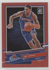 2020-21 Panini Donruss Optic The Rookies Red Prizm 67/99 Obi Toppin #4 pe8