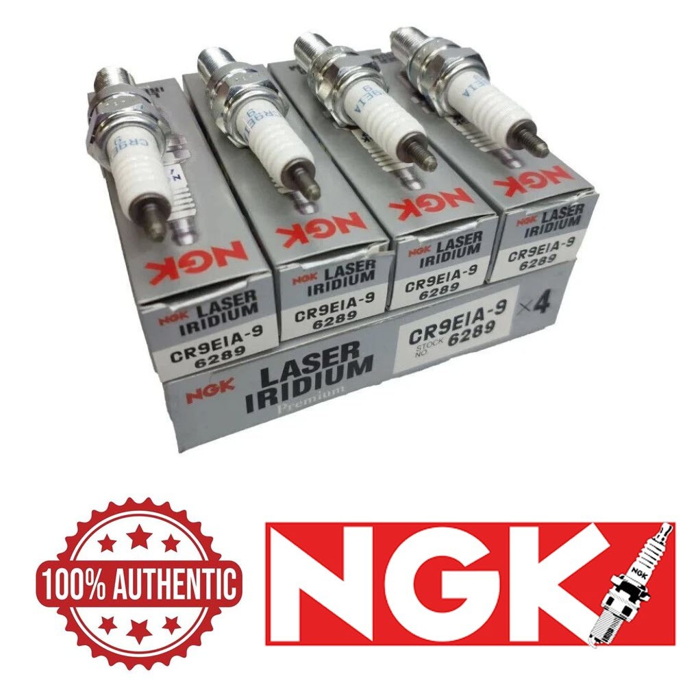 4 New NGK Laser Iridium Spark Plugs For Kawasaki Concours 08-09 CR9EIA-9