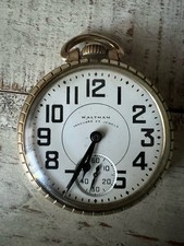 Waltham Vanguard 23 Jewels 8 Adjustments Running Serial 34500029