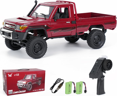 MN-82 RC Rock Crawler Car 1/12 Scale Toyota Pickup Truck , 2.4Ghz 4WD Off-Road R