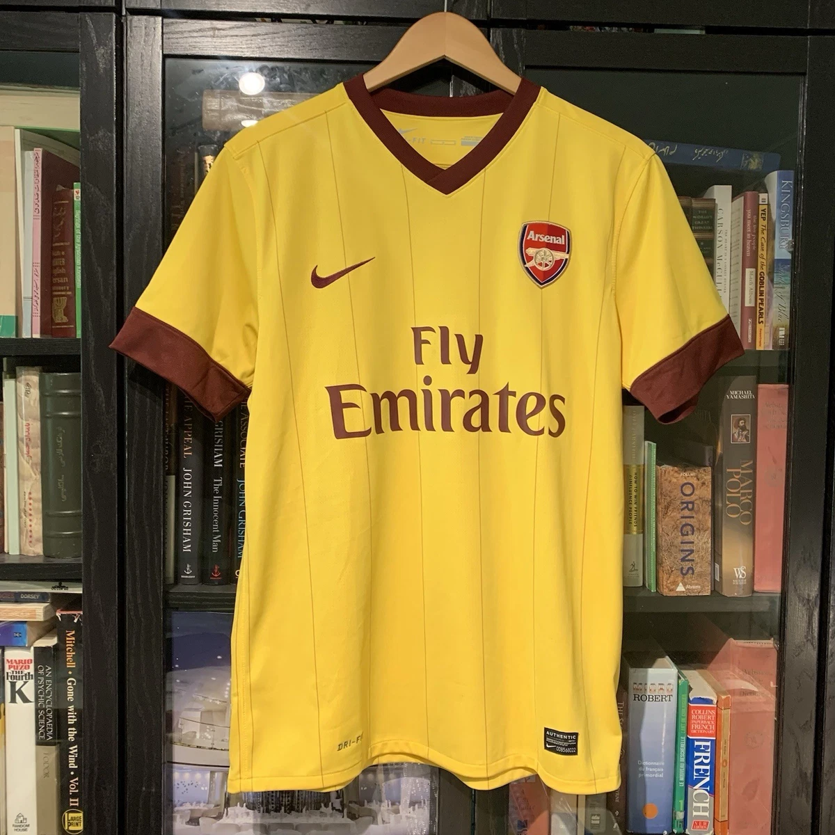 Nike Arsenal Yellow International Club Soccer Fan Apparel and