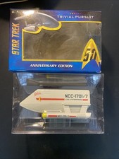 Star Trek Trivial Pursuit 50th Anniversary Edition Galileo Shuttle Open