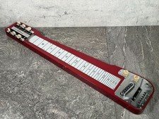 Guyatone HG-86C Red 6 String Electric Lap Steel Guitar Hawaiian