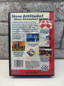 Sonic the Hedgehog 3 (Sega Genesis, 1994) &ndash; Case + Game No Manual Tested