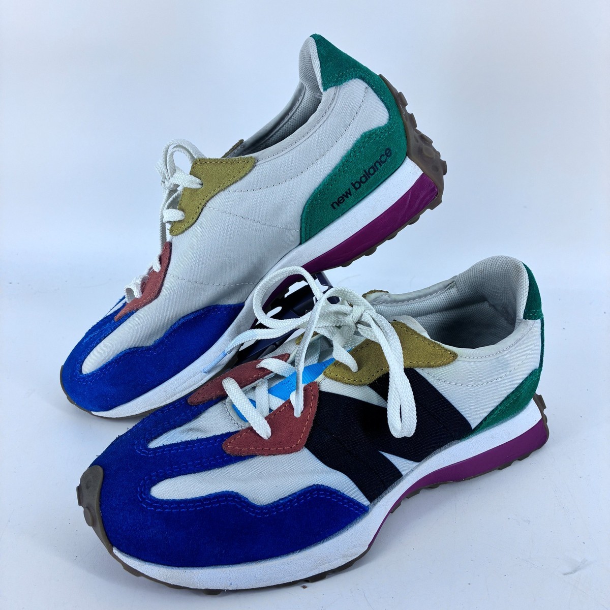 NEW BALANCE 327 Multicolor Sneakers Boys Womens Suede