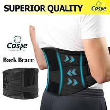 Adjustable Lower Back Brace Lumbar Support Waist Belt for Men Women Pain Relief