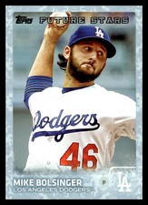 2015 Topps Update Snow Camo #US280 Mike Bolsinger Los Angeles Dodgers #/99