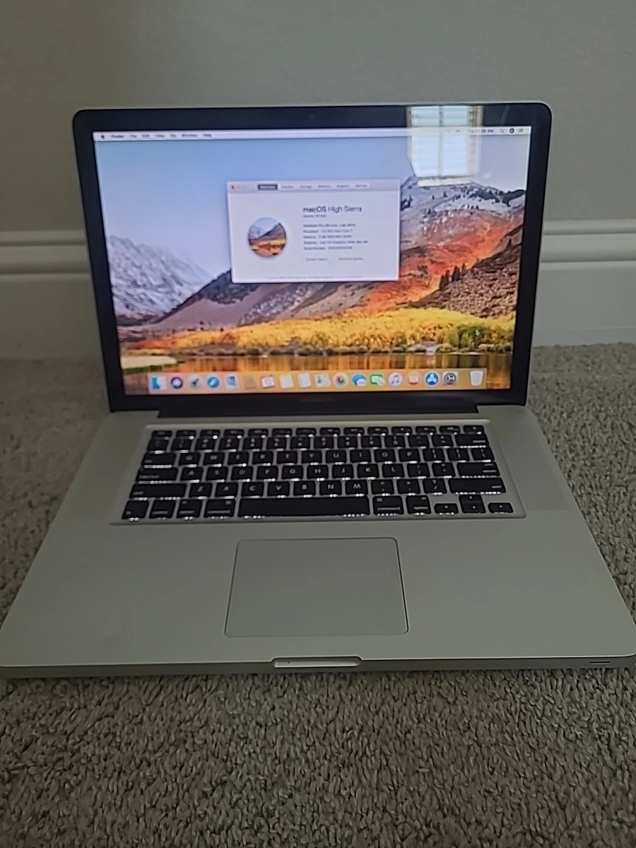 2011 Apple MacBook Pro Intel Core i7 2nd Gen. Laptops for sale - eBay