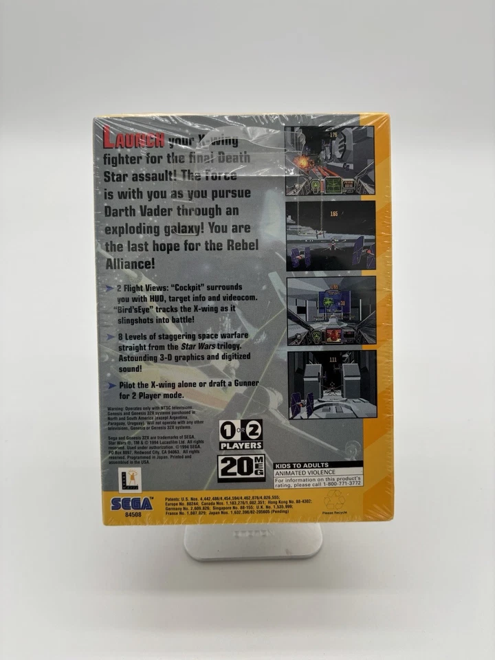 STAR WARS ARCADE SEGA 32X NEW SEALED - Image 2 of 3