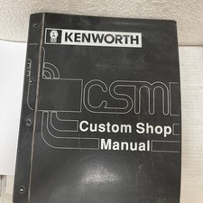 Kenworth T800 Semi Tractor Trailer Truck Service Shop Repair Workshop Manual