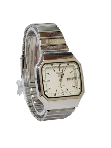 Vintage Seiko Automatic Date Day Dial Wrist Watch  SM346