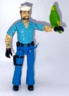 Vintage 1985 Hasbro GI Joe SHIPWRECK v1 3.75" Action Figure with Bird Loose ARAH