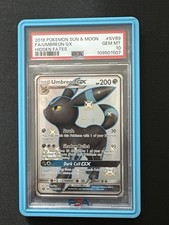 Pokémon Umbreon GX TCG SV69/SV94 Hidden Fates Shiny Holo Mint Condition PSA 10 on eBay