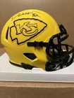 Dante Hall Signed Chiefs Rave Mini Helmet Beckett Certified