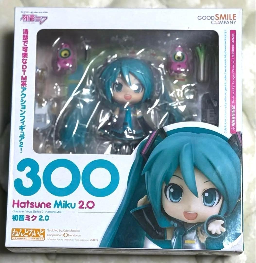 Nendoroid 300 Hatsune Miku 2.0 Figure Character Vocal Series 01 GSC Japan new