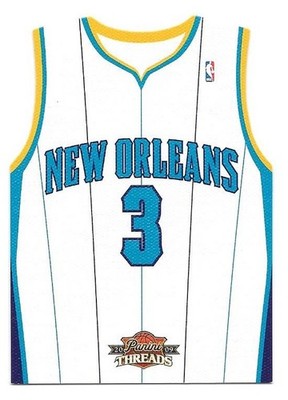 CHRIS PAUL 2009-10 PANINI THREADS TEAM THREADS 29 NEW ORLEANS HORNETS CLIPPERS