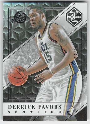 2011-12 Panini Preferred Derrick Favors #272 #/49 Utah Jazz SN