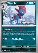 Holofoil - Weavile - 134/193 - SV02: Paldea Evolved - NM