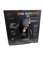 Thyme & Table Barista Mini Espresso Machine, TT1538R Slate Grey