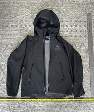 Black Arc’teryx Beta Lt Goretex Hooded Jacket Small