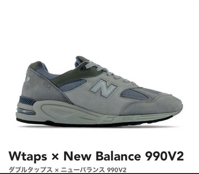 Size 8 25cm - New Balance WTAPS x 990v2 Made In USA Grey New | eBay 