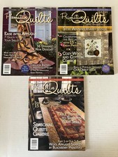 Primitive Quilts and Projects Magazine Lot 2016 Spring Summer Fall 3 Issues
