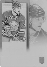 2013-14 PANINI CONTENDERS HOCKEY PRINTING PLATE 1/1 JOHAN LARSSON RC