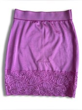 VANITY FAIR Fuchsia Control Smoothing Satin finish intimates slip Size XL