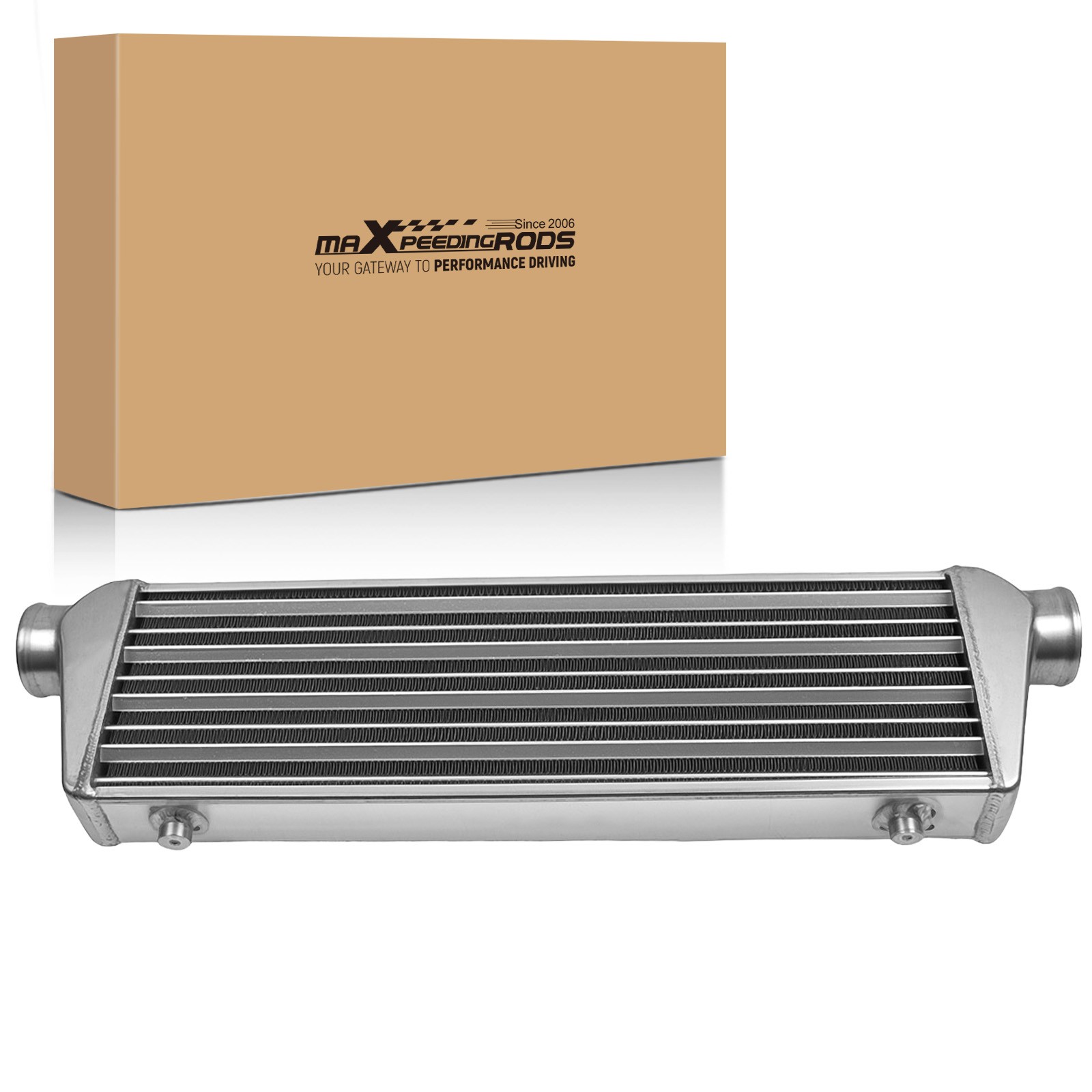 Universal Front Mount Intercooler 550x180x64 Core, 63mm Inlet/Outlet 3.160kg New