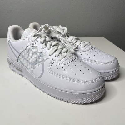 Nike Air Force 1 React White/Pure Platinum - Size 10.5 Men s Sneaker